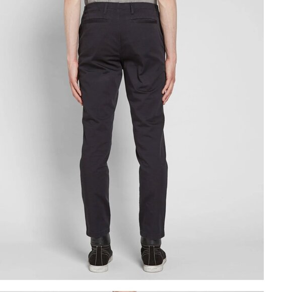 Acne Studios Ayan Satin Chino Pants – Black – Men's Size 26" - Picture 2 of 10